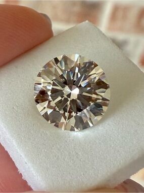 3 Carat Round Lab Grown Diamond Loose for Engagement Ring IGI Certified